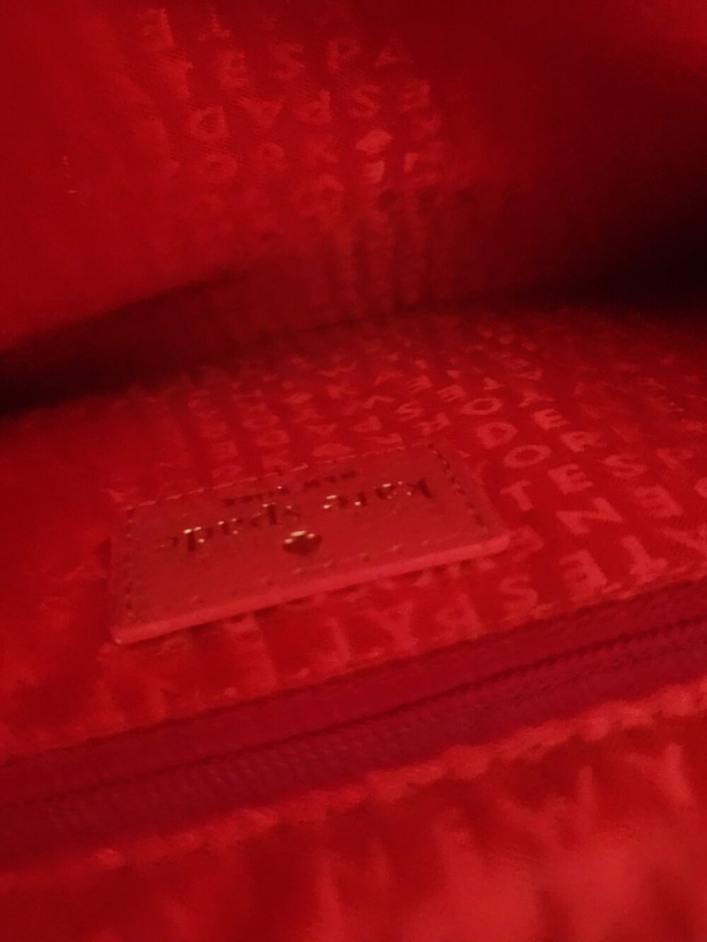 New Kate Spade NY Scallop Coral Leather Satchel Tote Purse - Picture 12 of 12